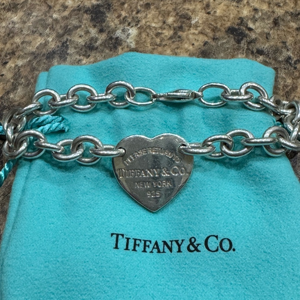 Tiffany & Co heart bracelet